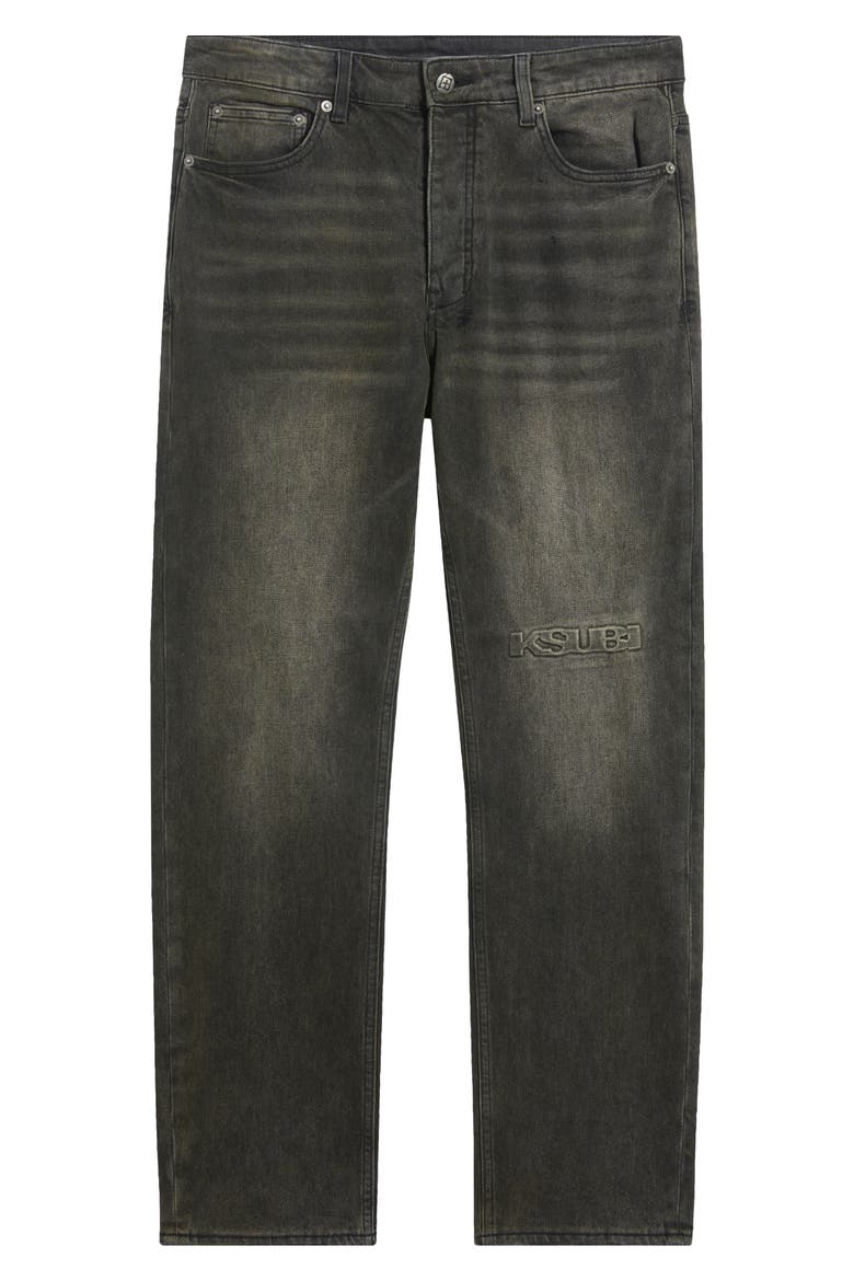 Hazlow Straight Leg Jeans, Main, color, CHARCOAL