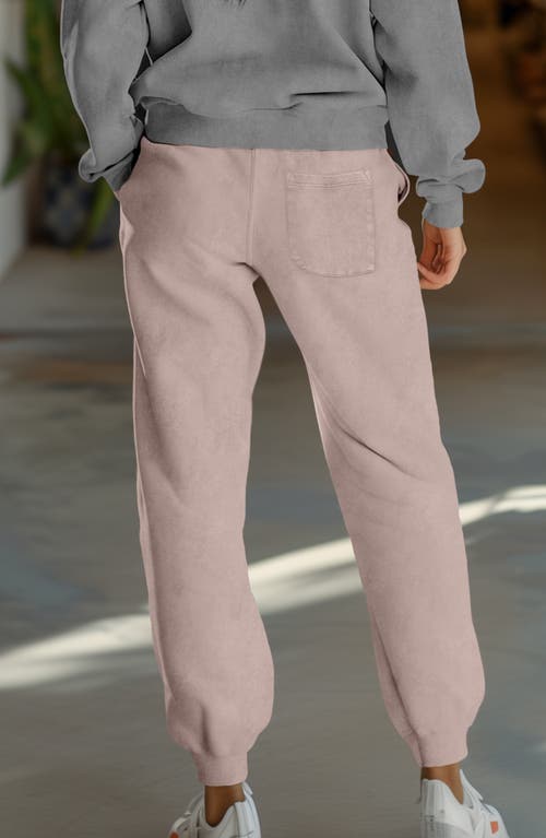 Dalix Womens Heartly Ghost Midweight Washed Jogger Pant