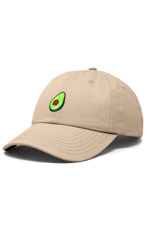 DALIX DALIX AVOCADO EMBROIDERED FOOD HAT 