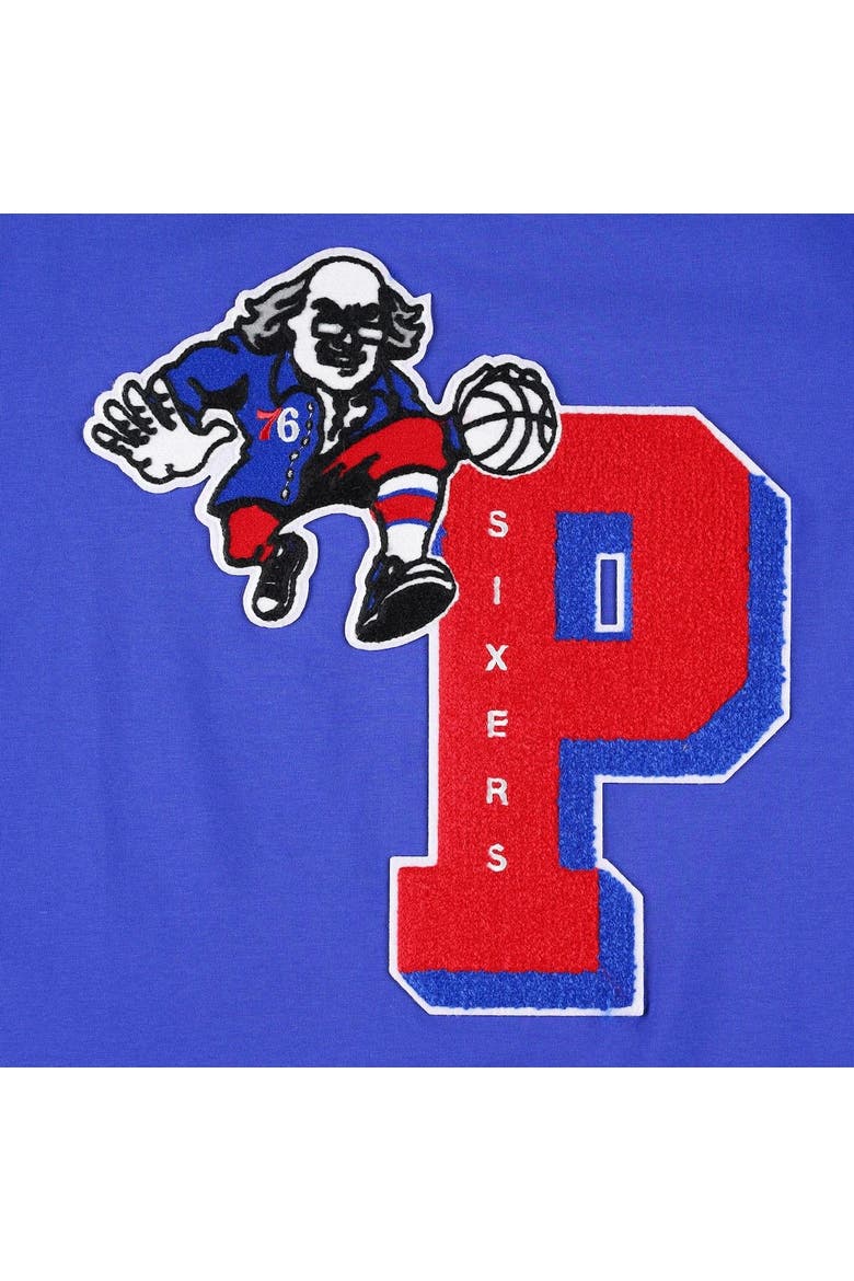 Men's Pro Standard Royal Philadelphia 76ers Mash Up Capsule T-Shirt, Alternate, color, Royal