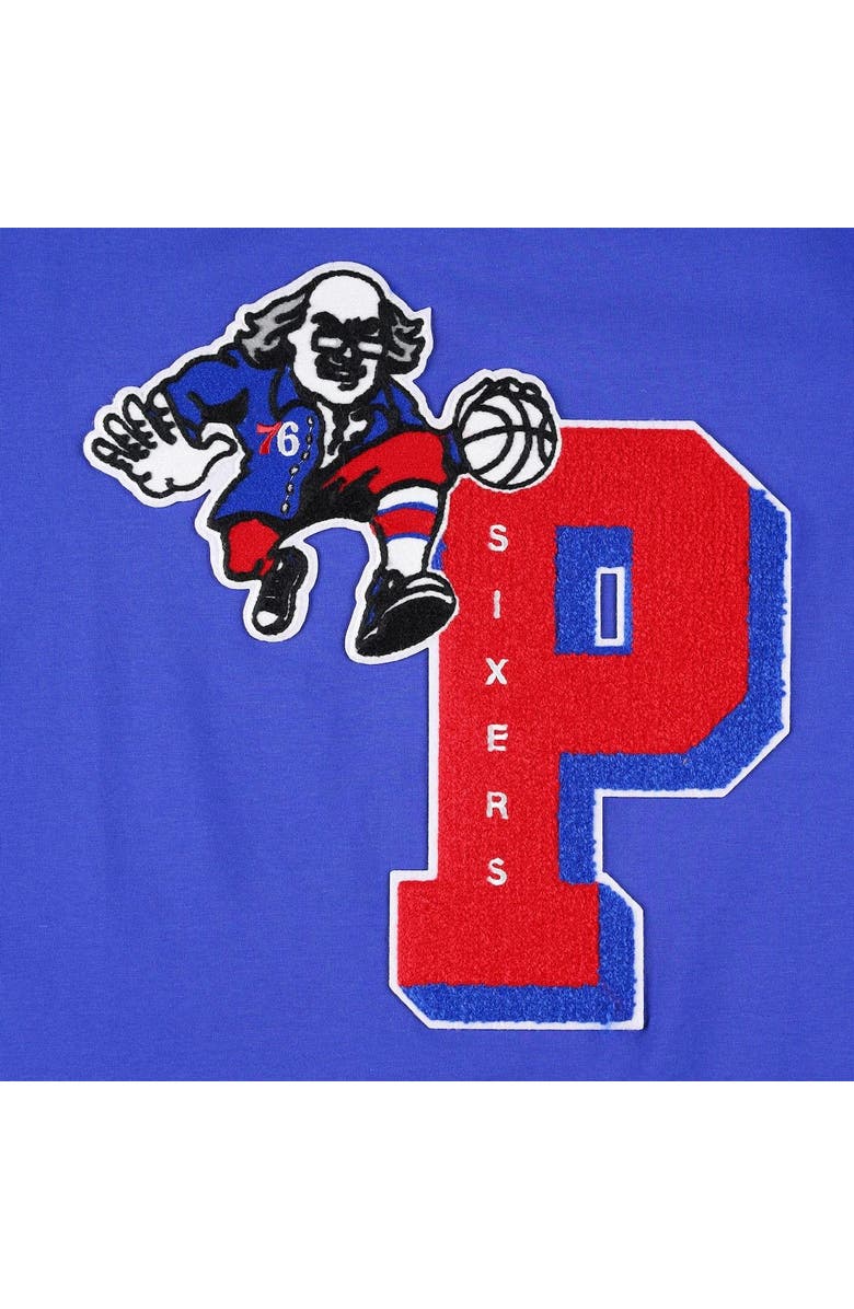 PRO STANDARD Men's Pro Standard Royal Philadelphia 76ers Mash Up Capsule T-Shirt, Alternate, color, Royal