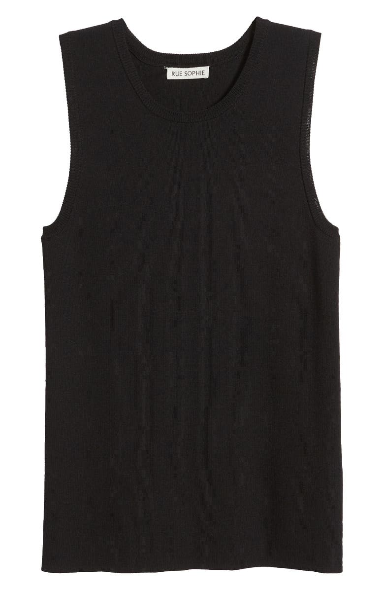 RUE SOPHIE Keith Sleeveless Sweater, Alternate, color, 