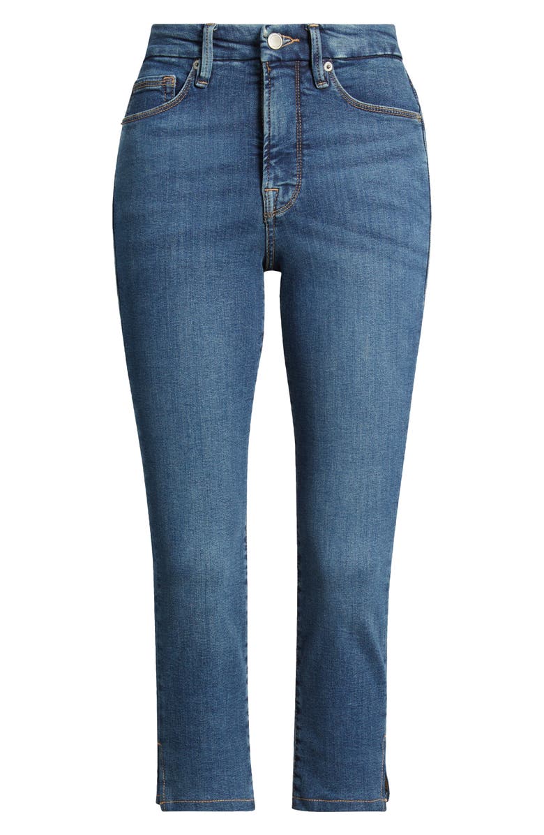 Good American Good Capri Jeans, Alternate, color, Blue004