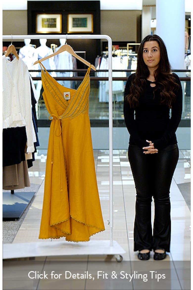 Bananas Maxi Wrap Dress video