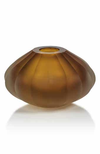Milano Cut & Frosted Vase