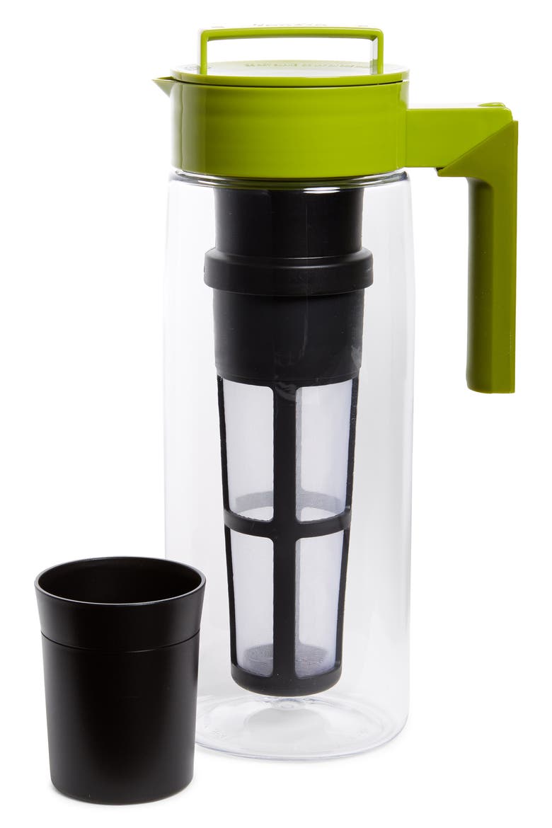 2-Quart Flash Chill Iced Tea Maker, Main, color, AVOCADO
