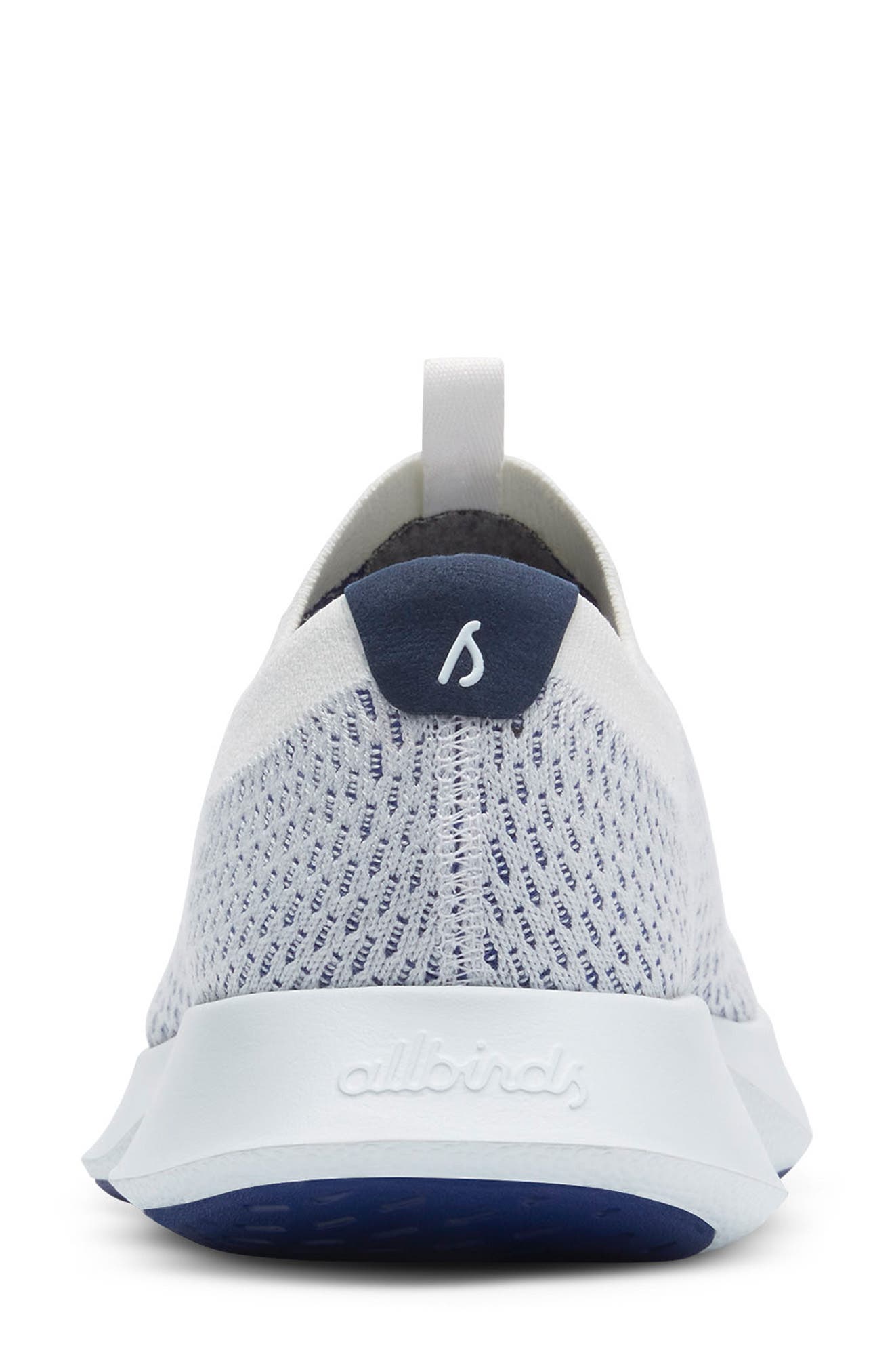Allbirds Tree Dasher Relay Slip-On Sneaker, Alternate, color, Blizzard/ Hazy Cobalt