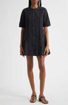 Veronica Beard Dara Eyelet Dress