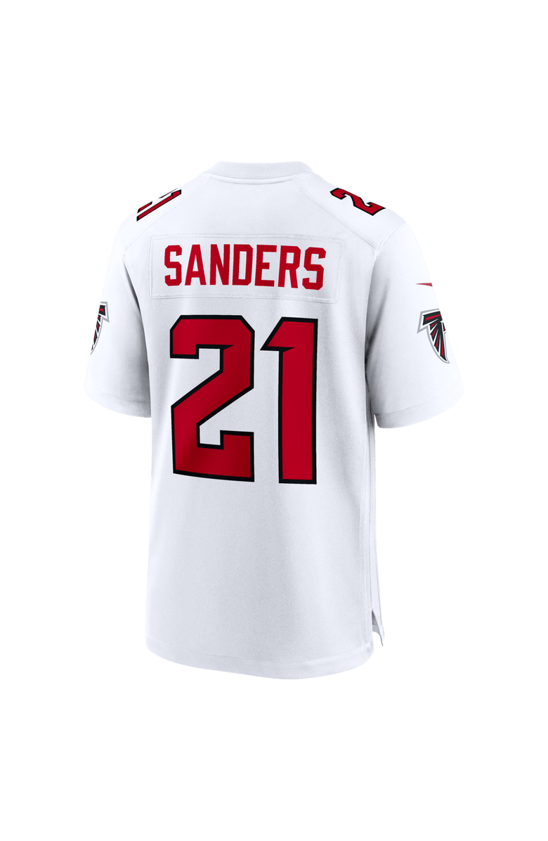 Nike Men's Nike Deion Sanders White Atlanta Falcons Retired Player Game Jersey, Alternate, color, White