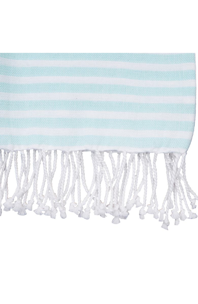 C&F Home Cabana Stripes Fouta Towel, Alternate, color, White