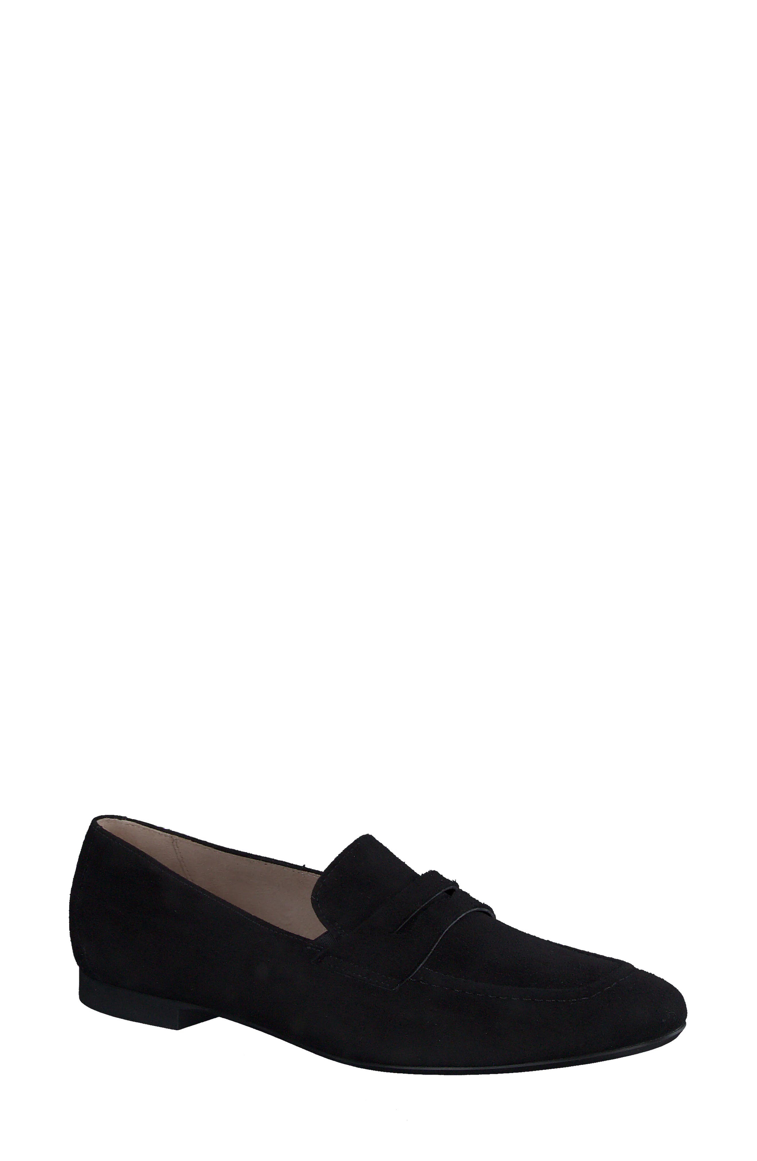Natalie Penny Loafer, Main, color, BLK SDE