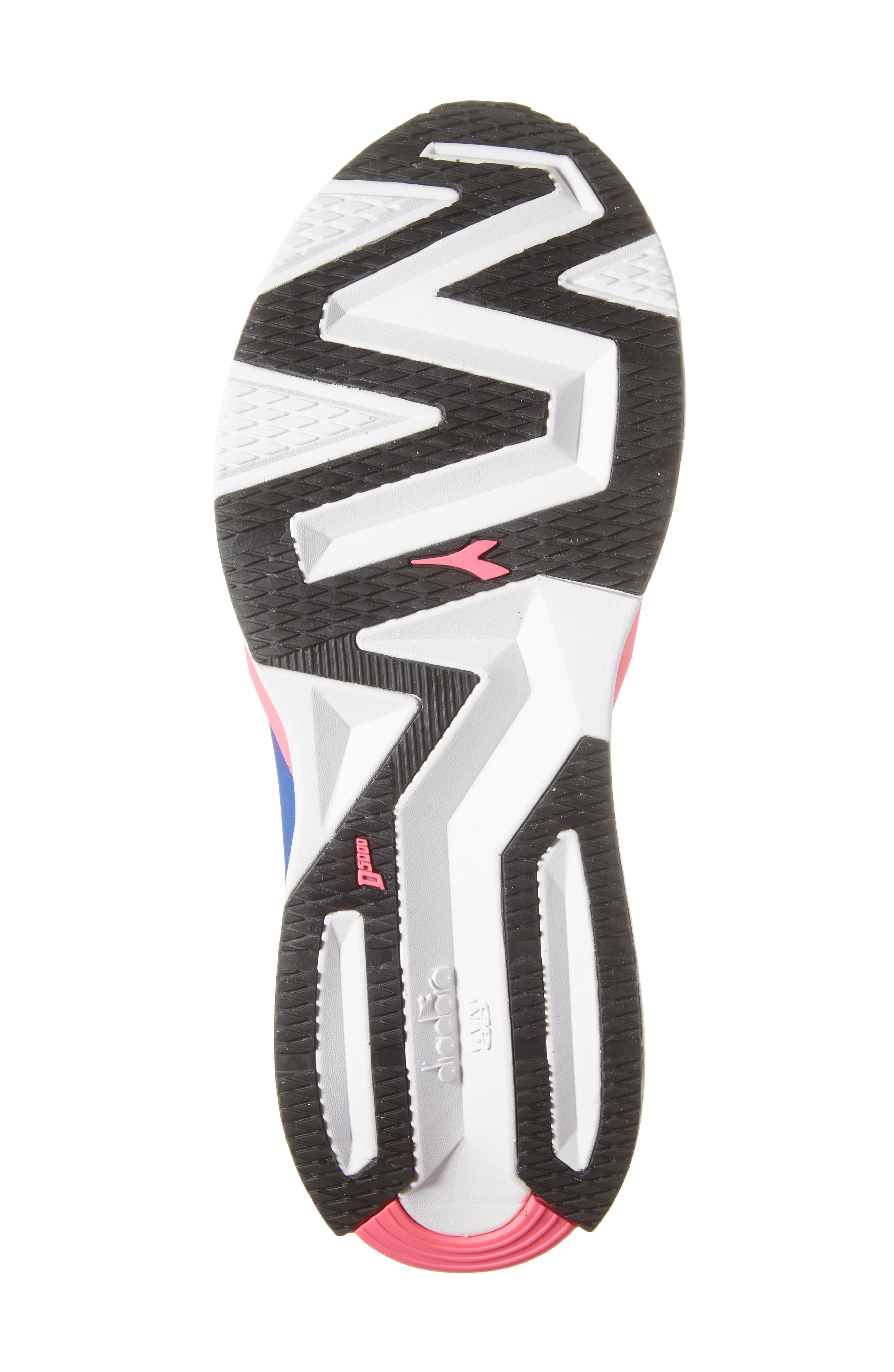 Diadora ATOMO V7000-2 Running Shoe, Alternate, color, White/ Surt The Web/ Pink Fluo