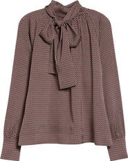 Reiss Eden Microcheck Top