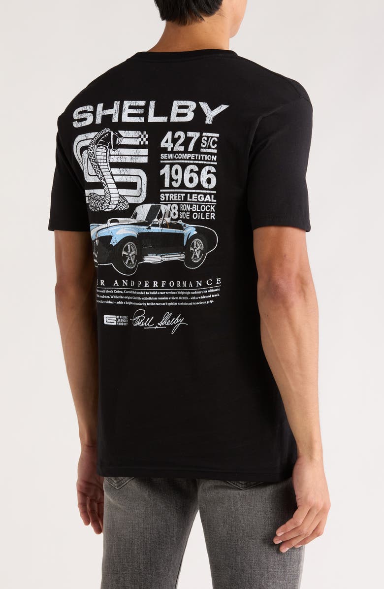 The Forecast Agency Shelby 427 Graphic T-Shirt, Alternate, color, Pirate Black