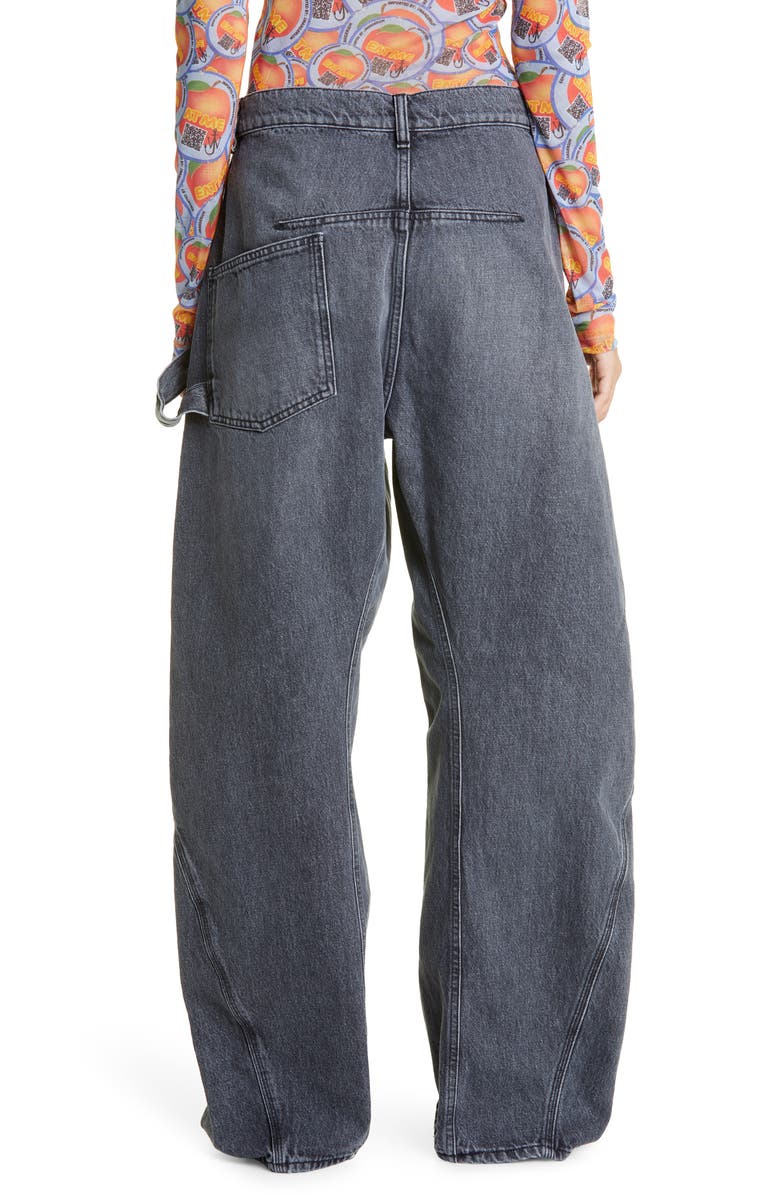 JW Anderson Twisted Workwear Jeans, Alternate, color, 
