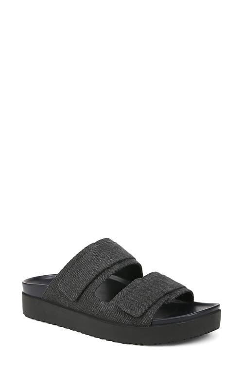 Vionic Riviera Slide Sandal In Black