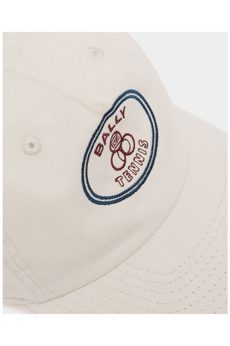 Tennis Collection Baseball Hat, Alternate, color, White