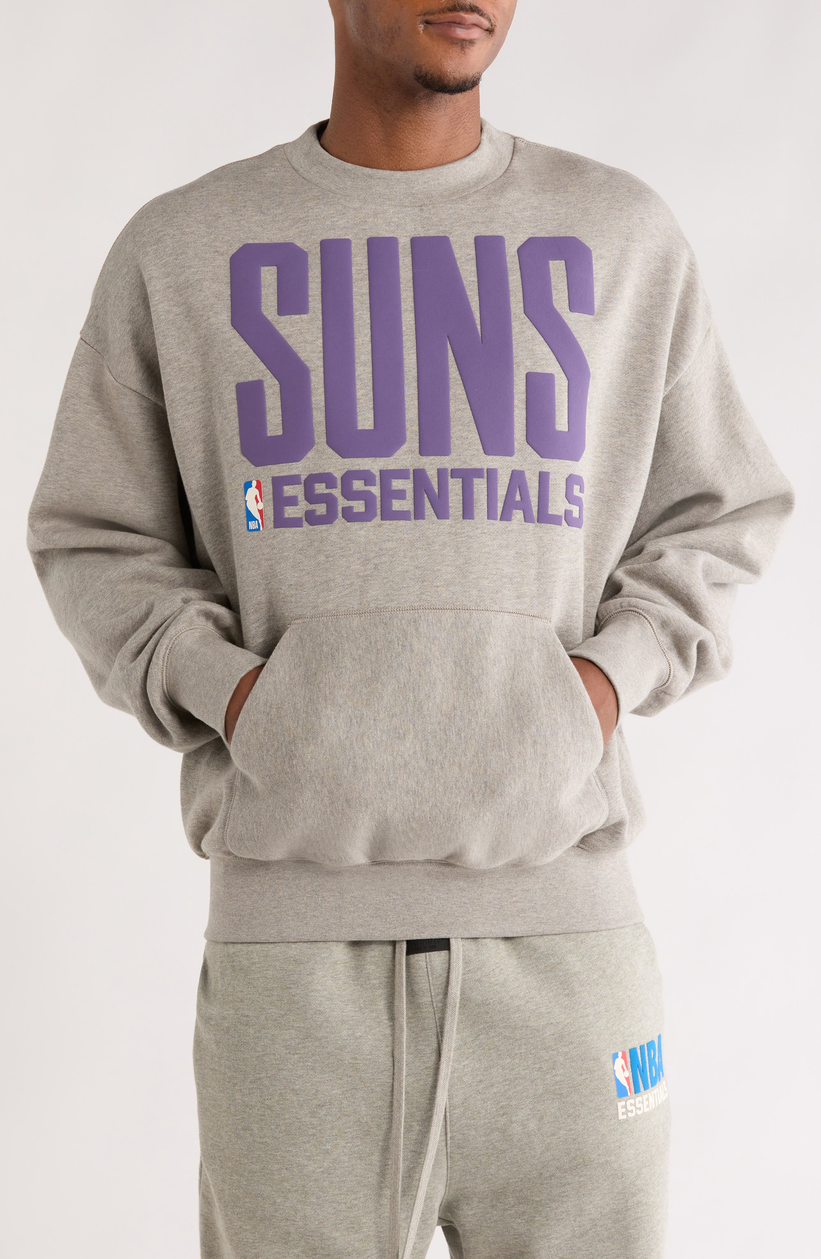 x NBA Suns Sport Fit Crewneck Sweatshirt