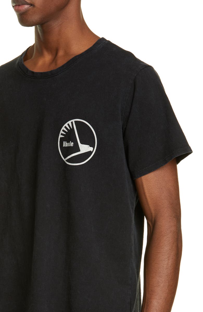 Rhude Engines Graphic T-Shirt, Alternate, color, 