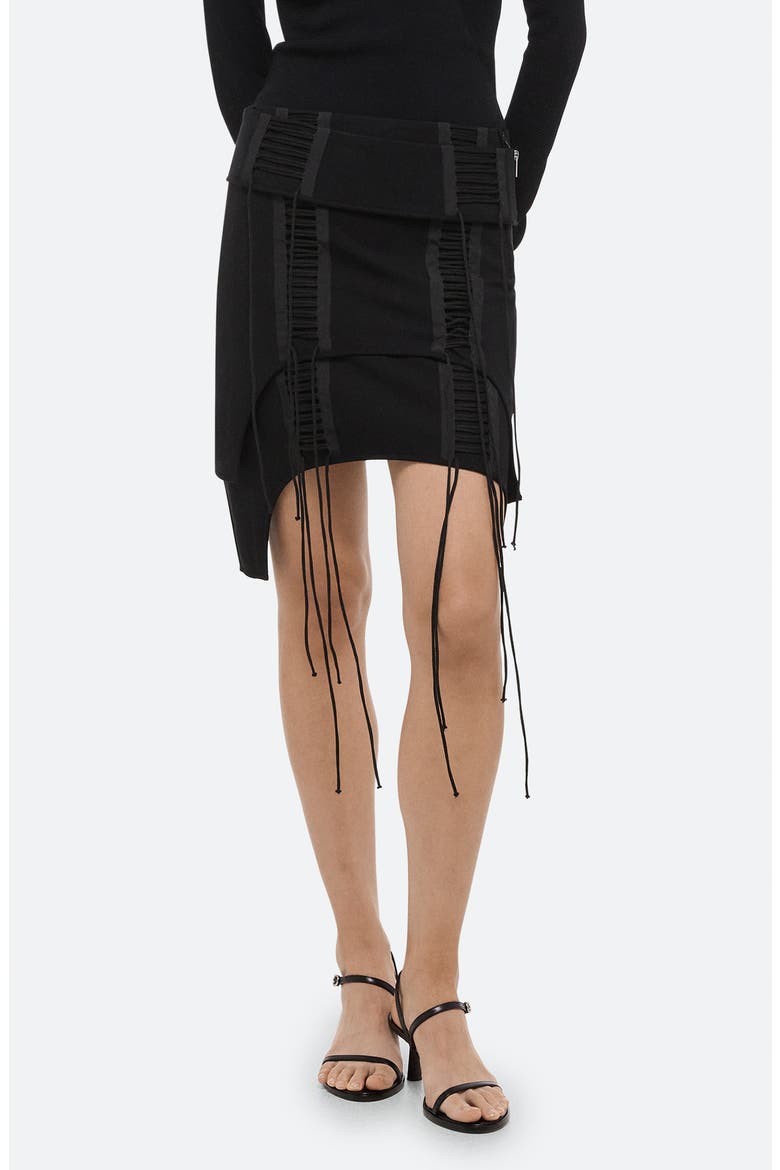 Asymmetric Aviator Skirt, Main, color, BLACK