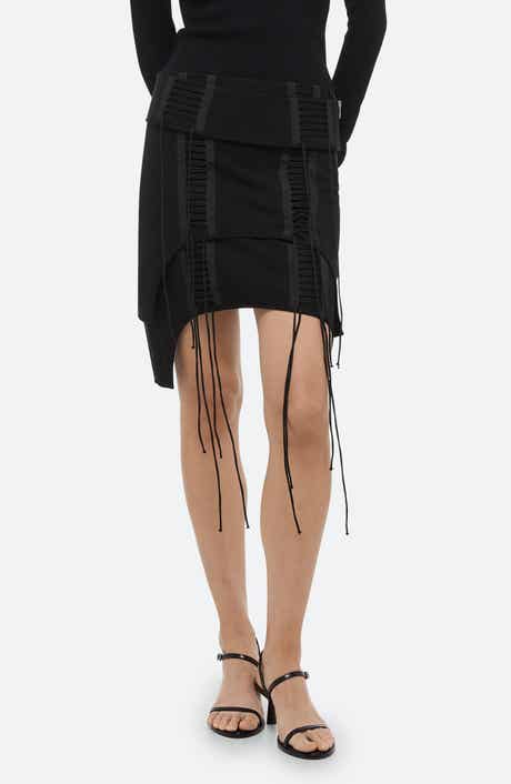 Asymmetric Aviator Skirt