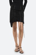 Helmut Lang Asymmetric Aviator Skirt
