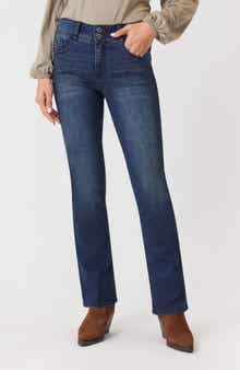 Curvy Mid Rise Bootcut Jeans