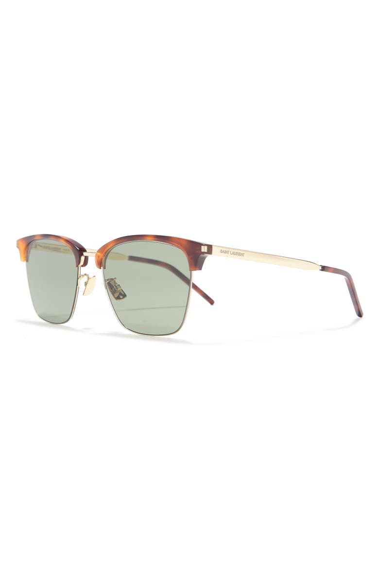 Saint Laurent 55mm Square Sunglasses, Alternate, color,