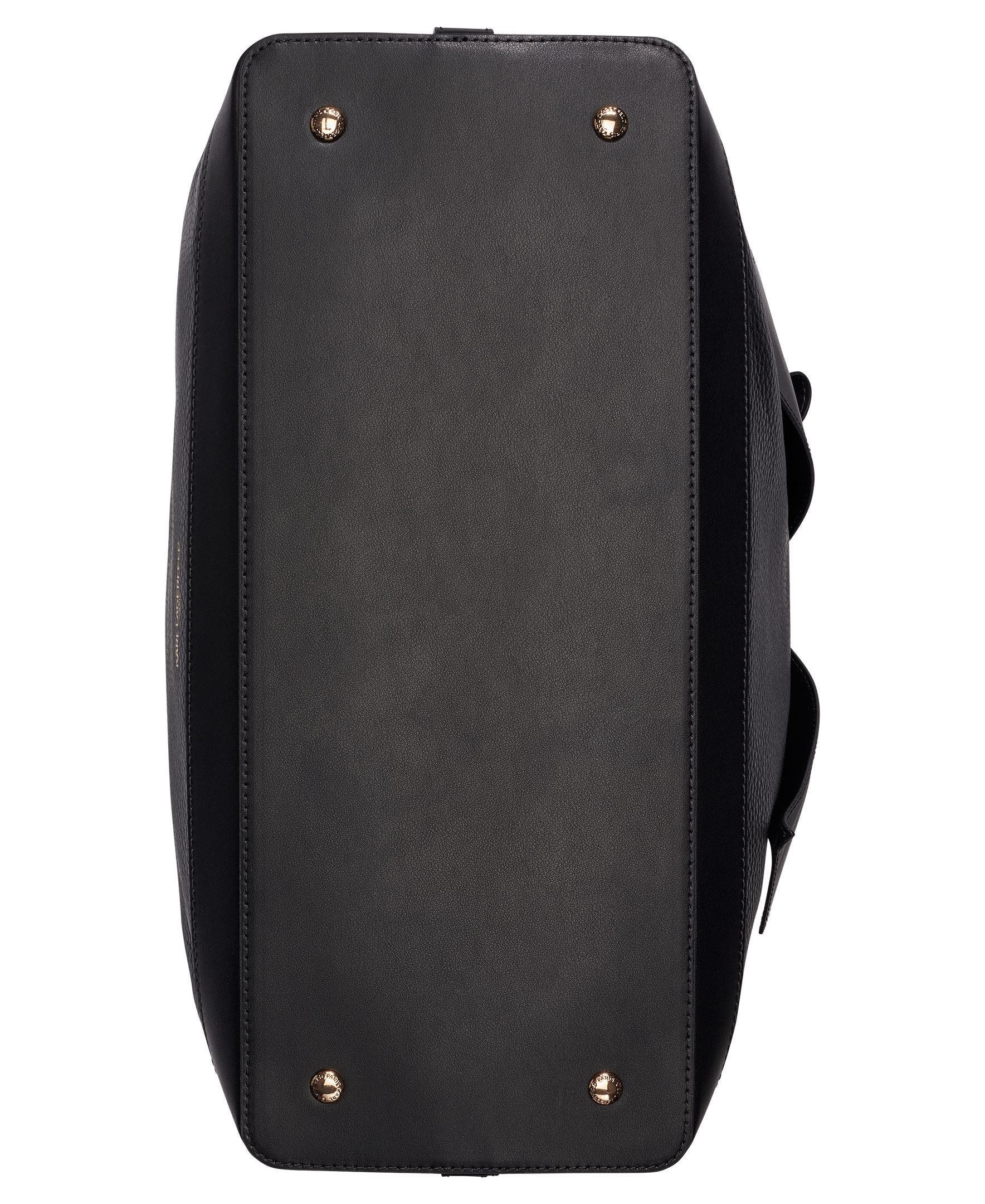 KARL LAGERFELD PARIS Gisele Tote, Alternate, color, Black