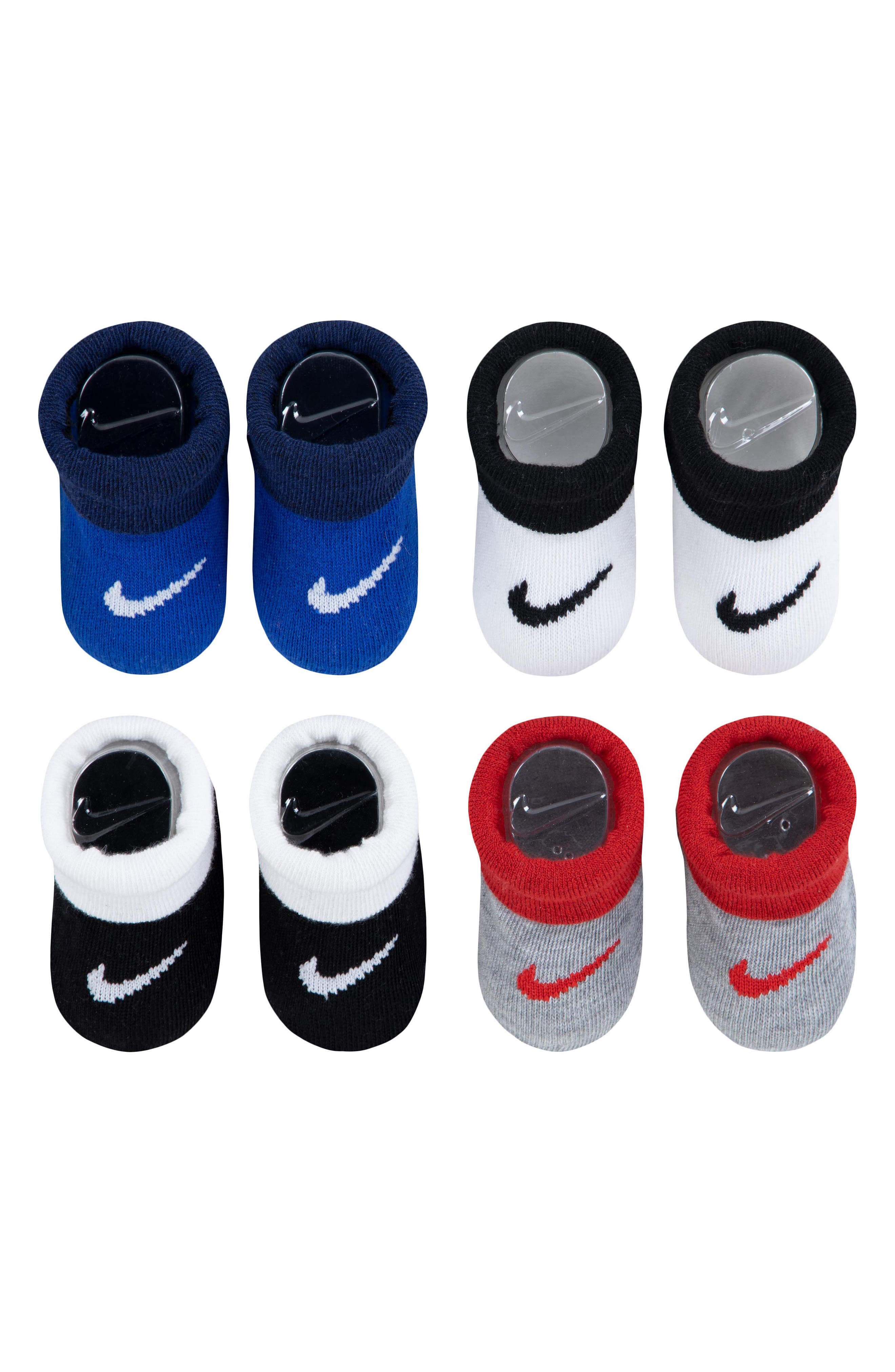 Nike Pack of 4 Knit Booties | Nordstromrack
