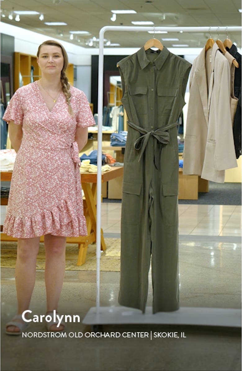 Sleeveless Cargo Jumpsuit, sales video thumbnail