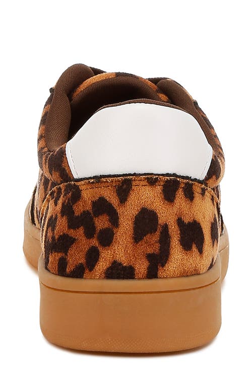 London Rag Prowler Leopard Low Top Sneaker In Leopard