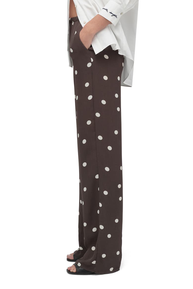 The Everything Pants, Alternate, color, ESPRESSO POLKA DOT
