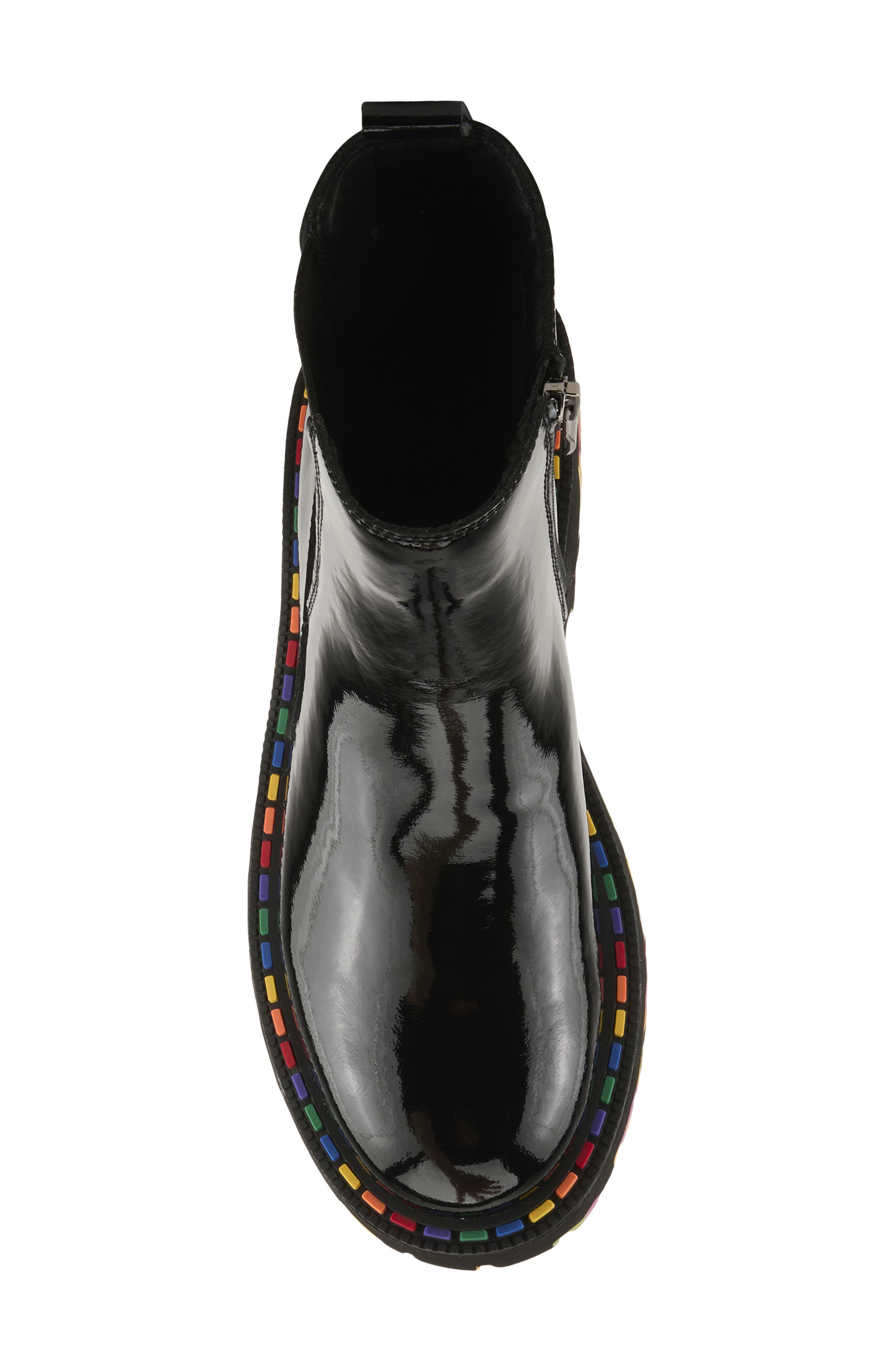 Spring Step Rager Bootie, Alternate, color, Black Patent