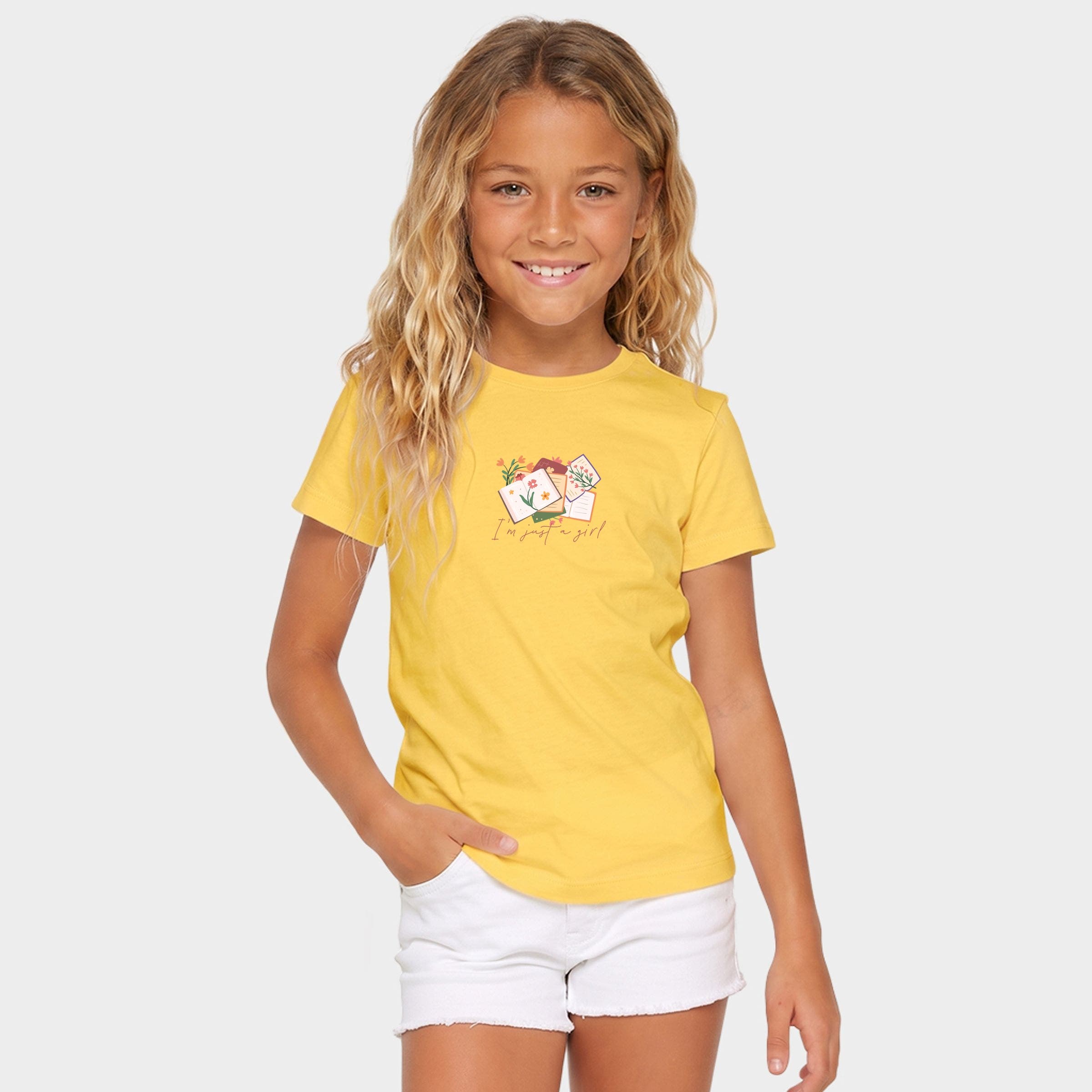 The Juniper Shop I'm Just A Books Short Sleeve T-Shirt Youth | Nordstrom