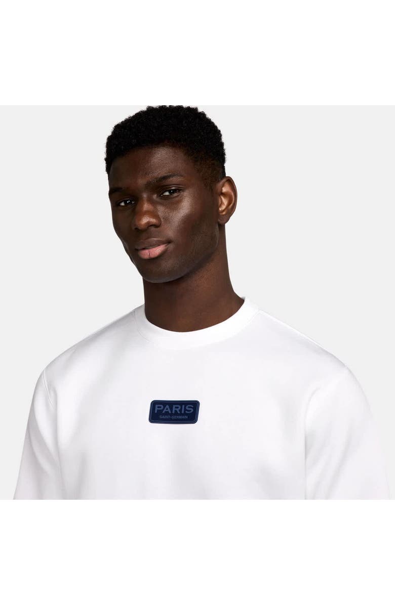 Nike Men's Nike White Paris Saint-Germain Club Pullover Sweatshirt, Alternate, color, White