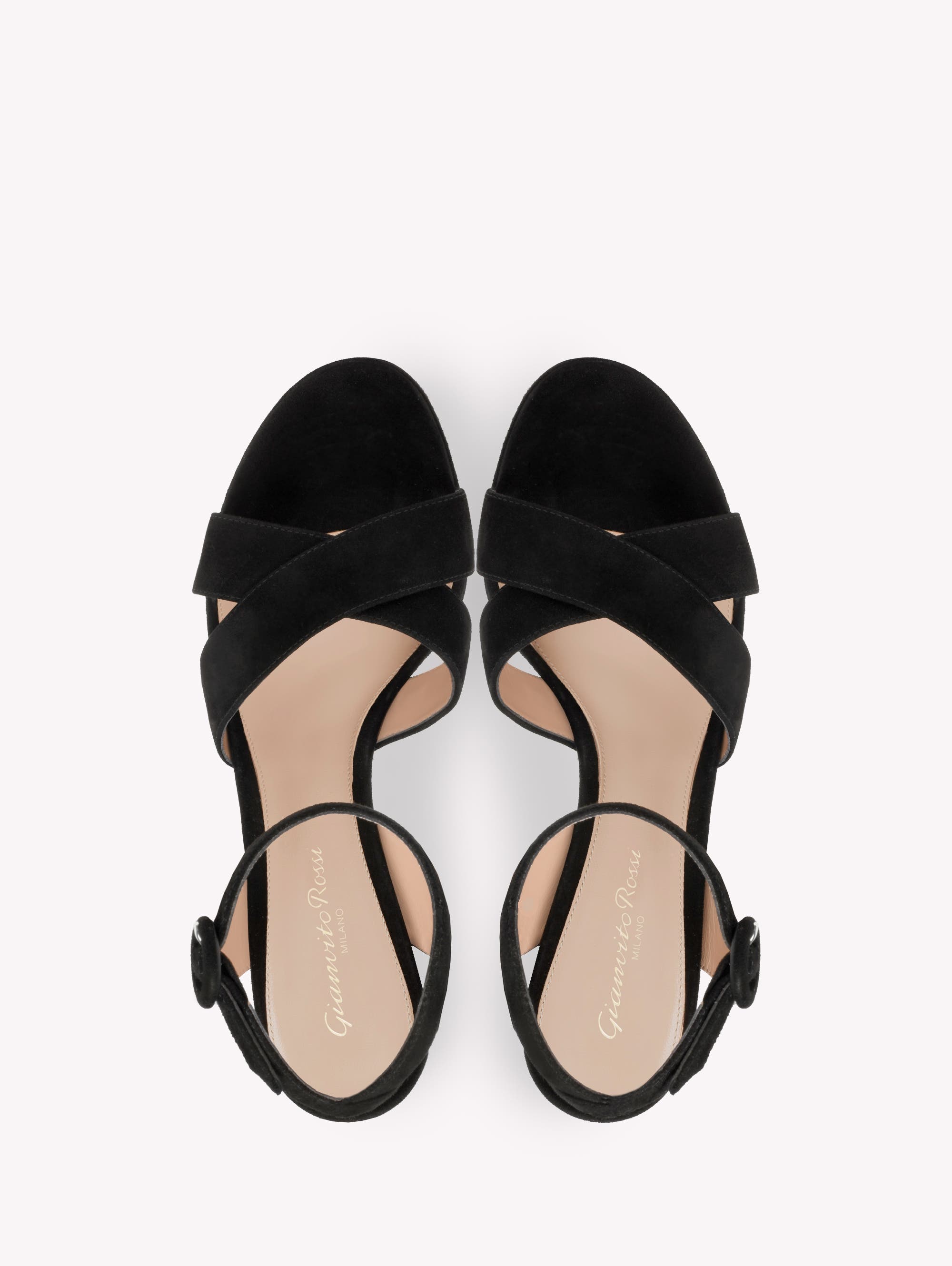 Gianvito Rossi Sabrina Sandals, Alternate, color, Black