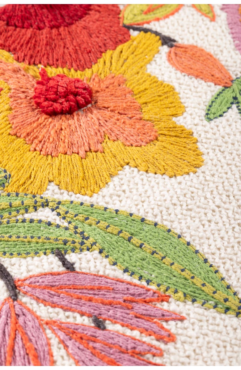 GAURI KOHLI Sidari Throw Pillow Cover, Alternate, color, White