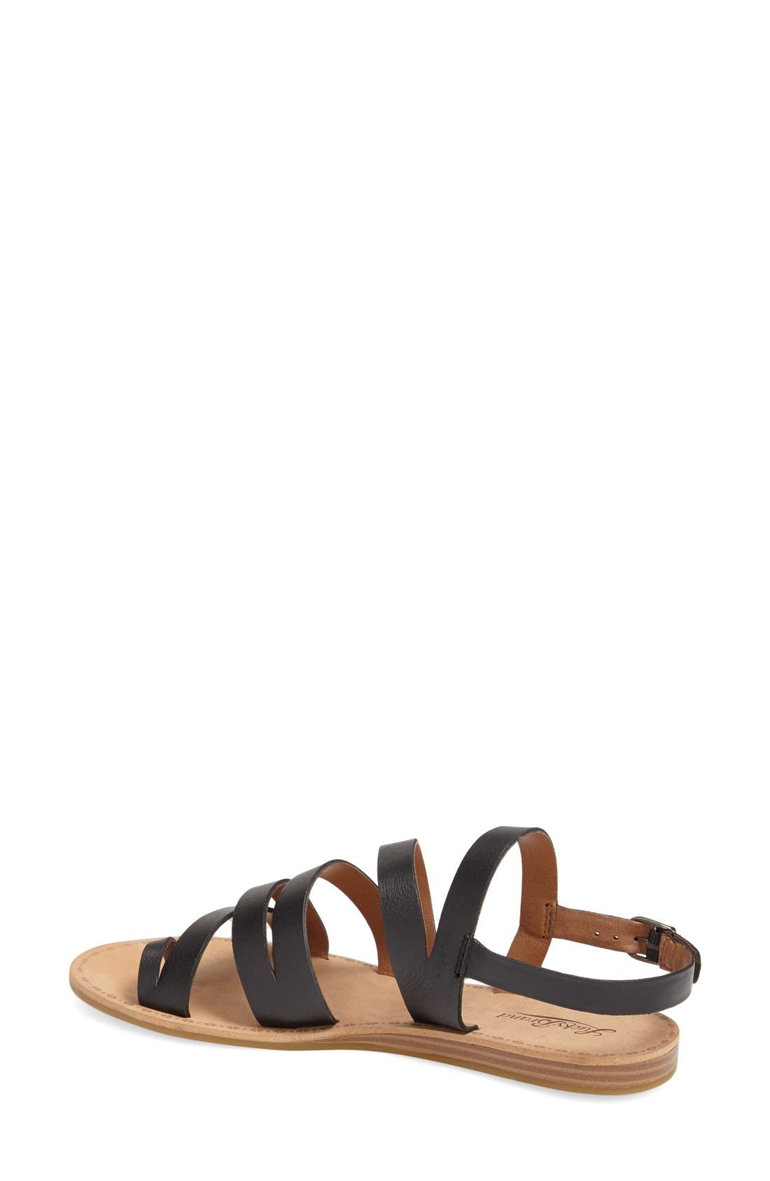 Lucky Brand 'Fairwayy' Leather Slingback Sandal, Alternate, color, 
