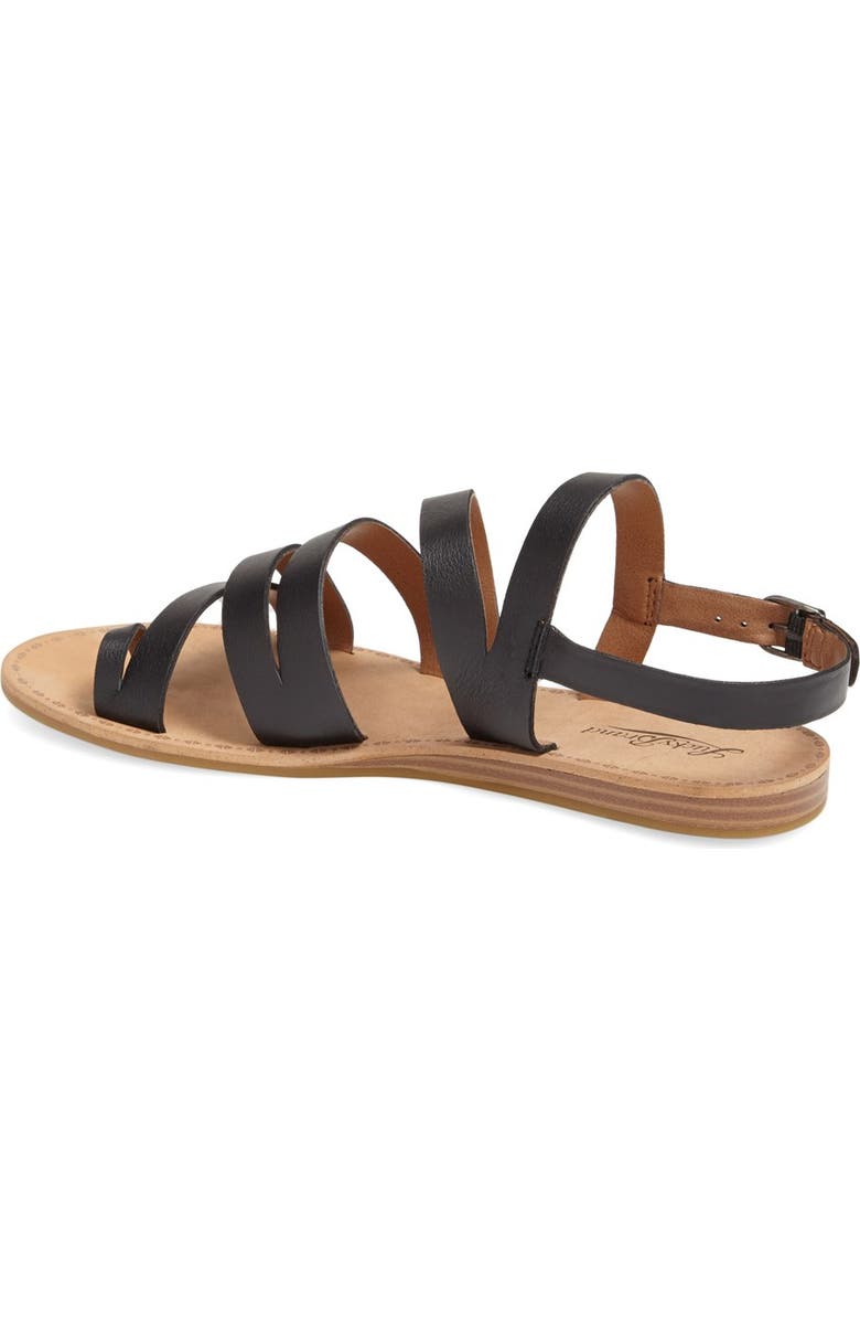 Lucky Brand 'Fairwayy' Leather Slingback Sandal, Alternate, color,