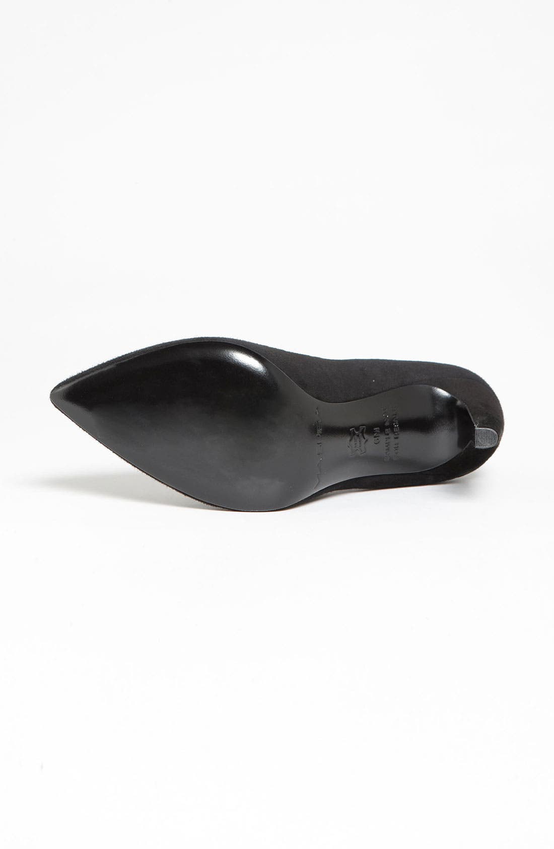 'Estrella' Pump, Alternate, color, BLACK SUEDE