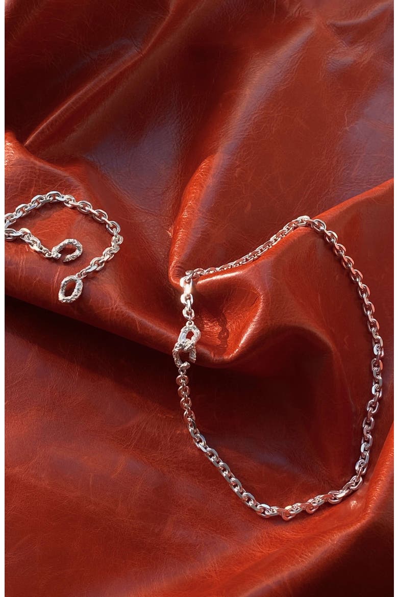Dense Necklace Silver, Alternate, color, Silver