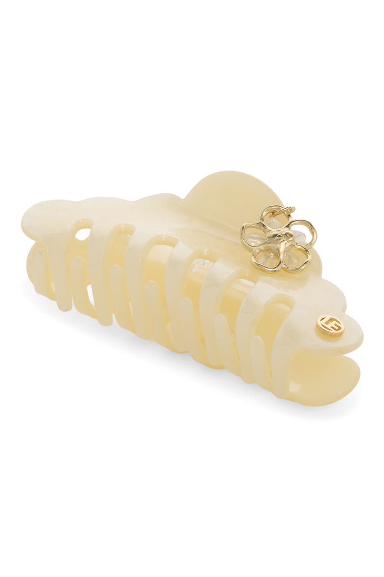 Cabana Jumbo Claw Clip, Main, color, YELLOW