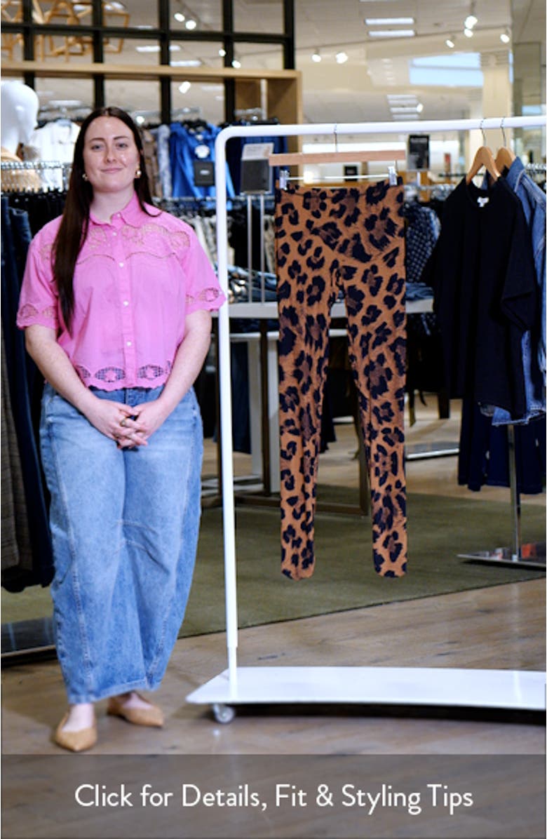 Print Toe Leggings, sales video thumbnail