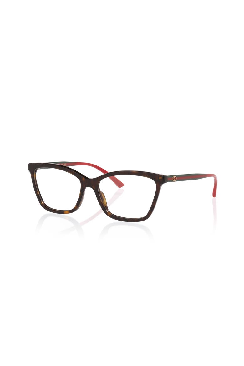56mm Cat Eye optical glasses, Main, color, Tortoise