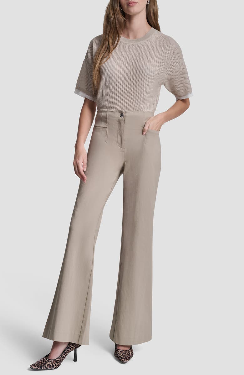 DKNY Millennium Flair Pants, Alternate, color, Pebble