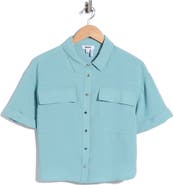 DKNY Washer Camp Shirt