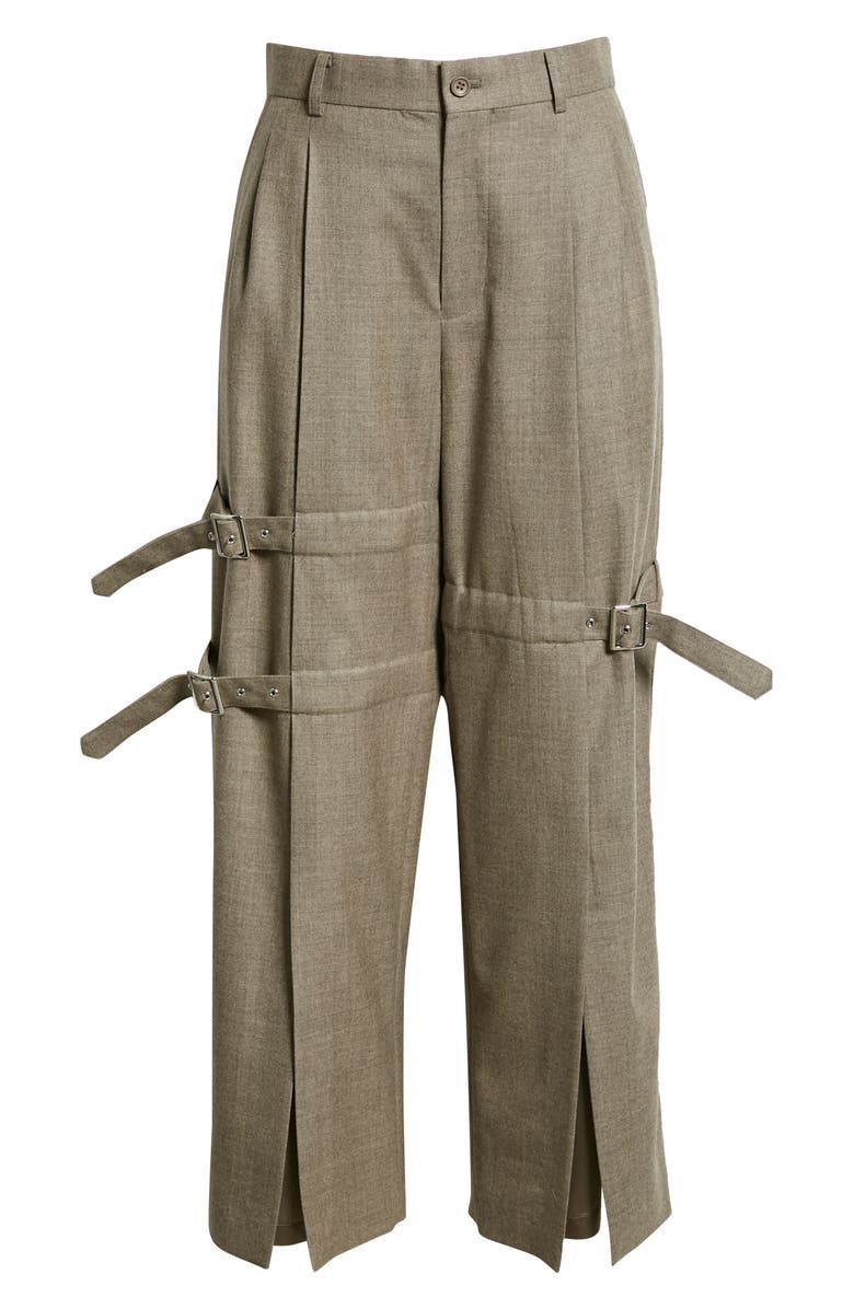 Noir Kei Ninomiya Women's Wool Gabardine Pants, Alternate, color,