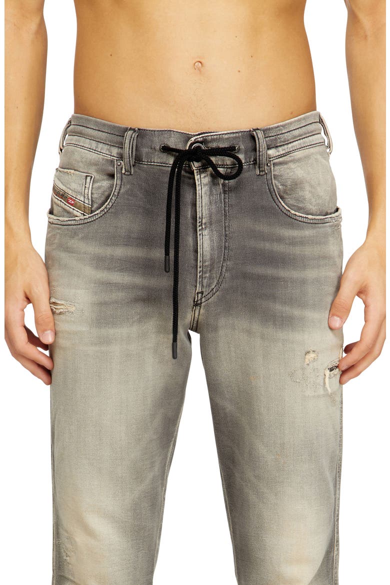 2062 D-Strukt Sweat Jeans, Alternate, color, SMOKEY GREY