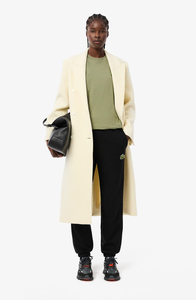 Lacoste Relaxed Fit Cotton Sweatpants, Alternate, color, 031 Black